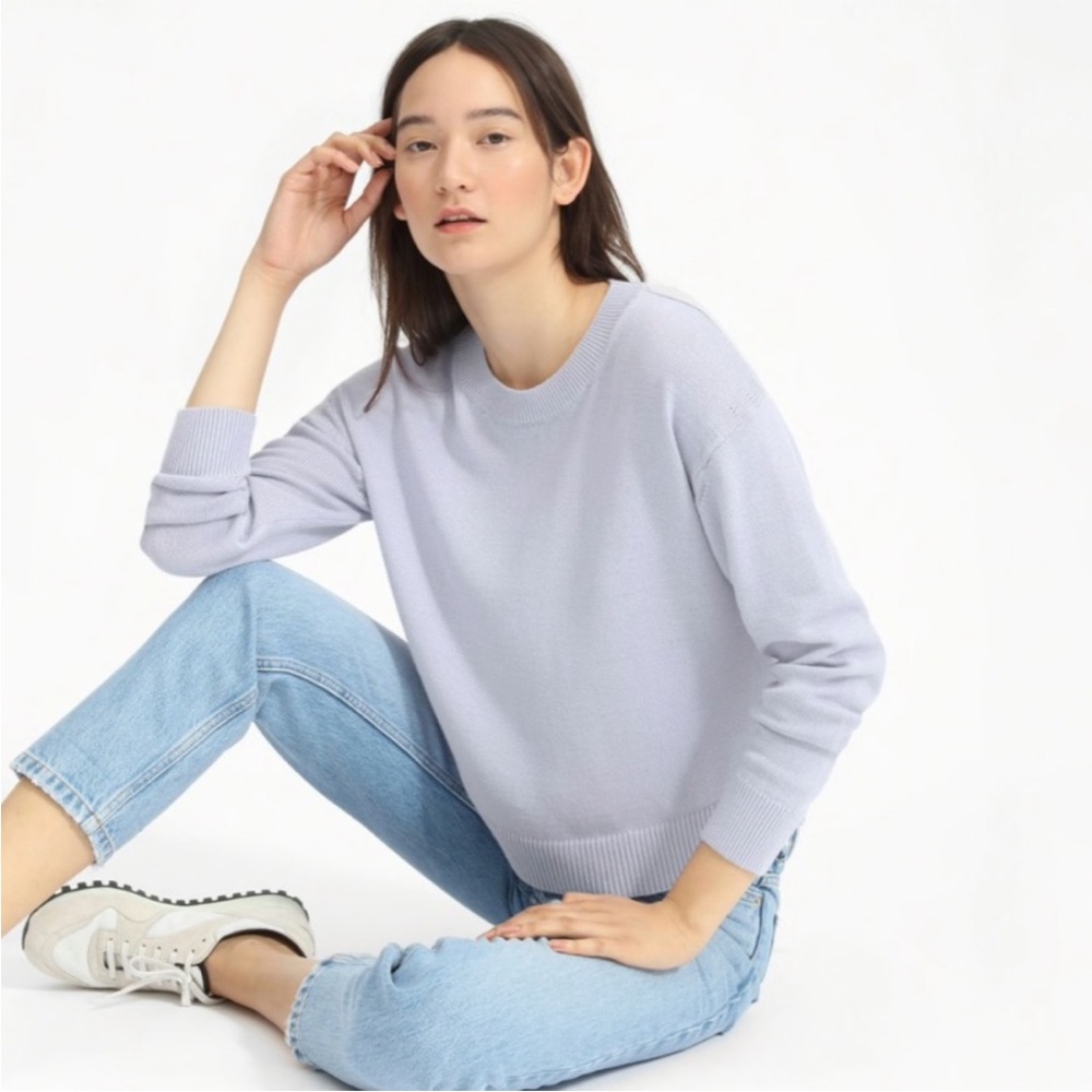 Everlane | Organic Cotton Crewneck Sweater - Picture 1 of 8